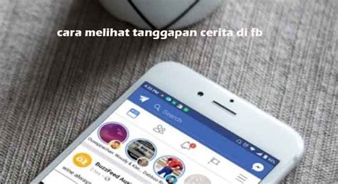 Melihat Tanggapan di Facebook Lewat Mobile