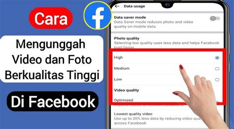 Cara Mengupload Foto ke Facebook Pada smartphone