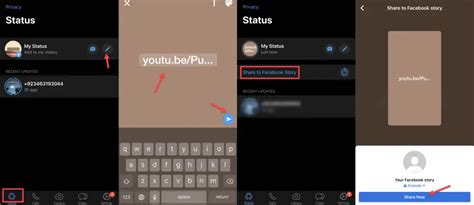 Langkah 2: Menggunakan Browser untuk Membagikan Link WhatsApp ke Facebook