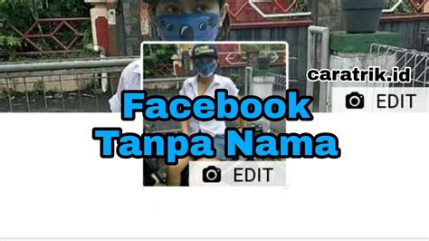 Persyaratan untuk Membuat Akun Facebook Tanpa Nama