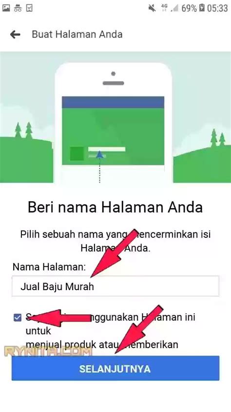 Cara Membuat Fanspage di Facebook Lewat HP