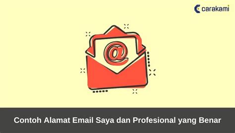 Menggunakan Alamat Email yang lain