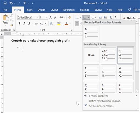 Langkah 4: Pilih Format Grup