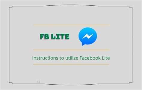 Manfaat Menggunakan Pintasan Akun FB Lite