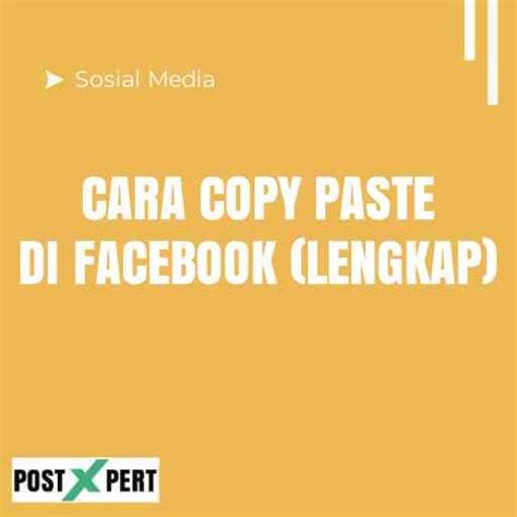 Cara Membuat Tautan di Facebook Lewat HP