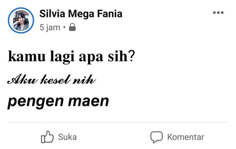 Pentingnya Tulisan Unik di Status FB