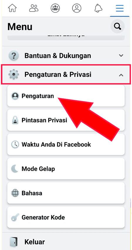 Langkah-Langkah Membuka Facebook Teman Melalui HP