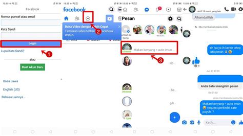 Bagaimana Membuka Inbox Facebook di Perangkat Mobile dan Komputer