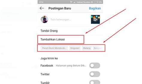 Menambahkan Lokasi yang Tepat di Facebook