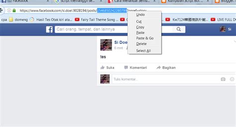 Cara Menandai Teman di Status FB