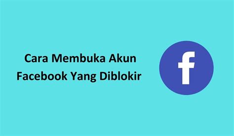 Mengapa Akun FB Diblokir?