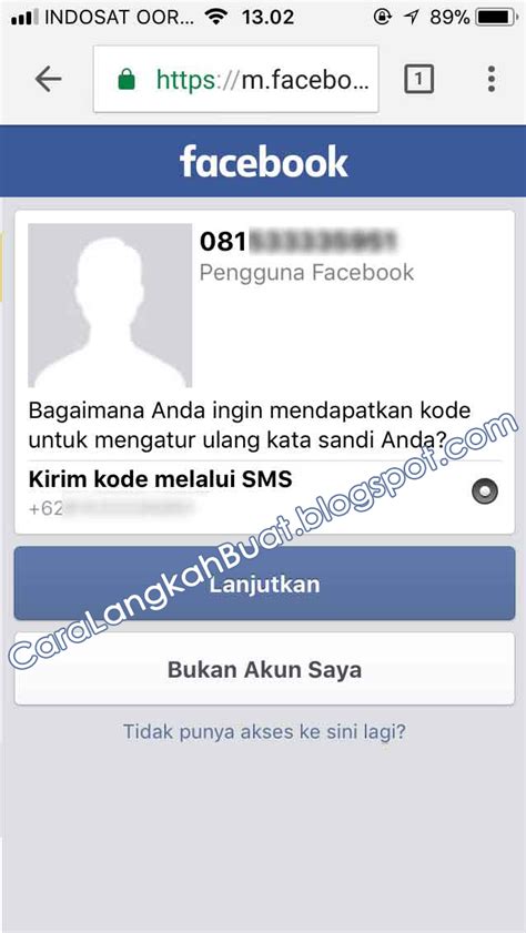 Cara Mencegah Fb Lupa Kata Sandi di Masa Datang