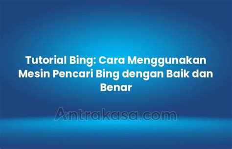Cara 1: Menggunakan Mesin Pencari