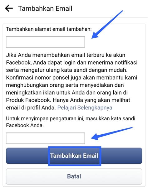 Cara Mengganti Email FB Lite di HP Anda
