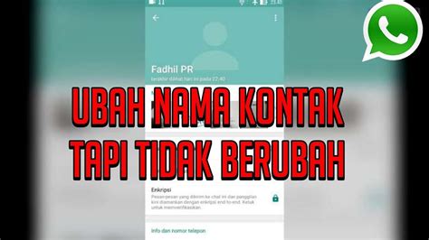 Mengapa Namanya Tidak Bisa Diganti?