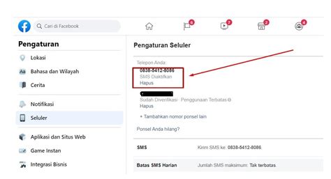 Alasan Mengganti Nomor Telepon di FB Lite