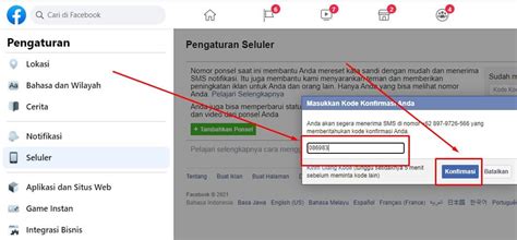 Cara Mengganti Nomor Telepon di FB Lite