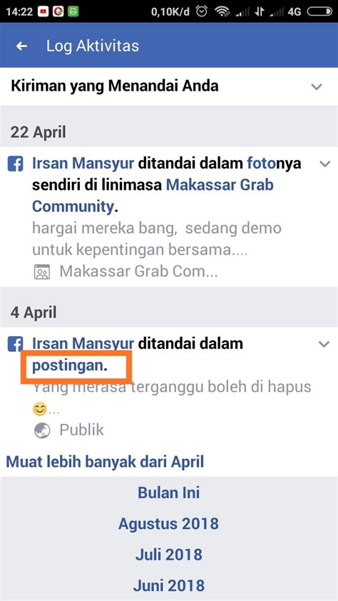 Cara Menghapus Kiriman di Facebook
