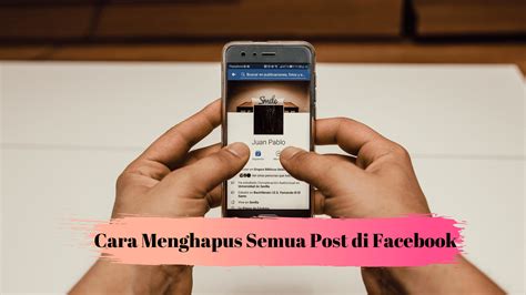 Alasan Menghapus Postingan FB