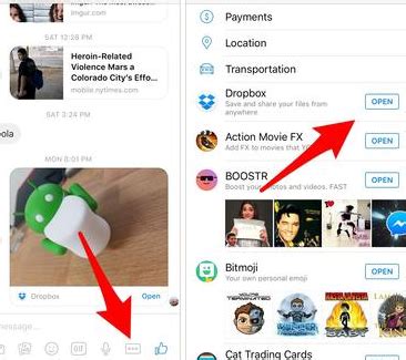 Kelompok 1: Mengirim File Lewat Facebook Messenger