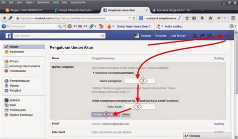 Cara Mengatasi RBF saat Mengubah Nama Pengguna FB