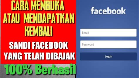 Cara Bajak Fb Orang Lain yang Benar