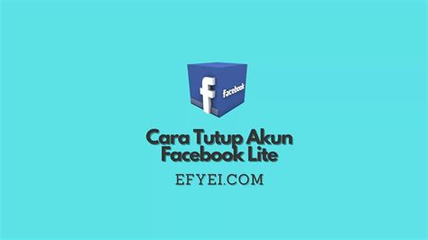 Alasan untuk Menutup Akun FB Lite