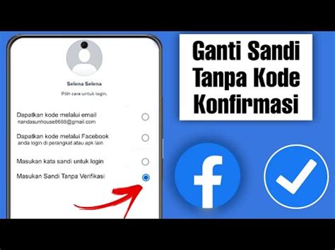 Cara Bajak Facebook Tanpa Kode Konfirmasi