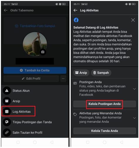 Cara Menyembunyikan Postingan di FB Lite