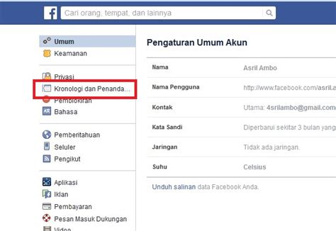 Keamanan Privasi di Facebook