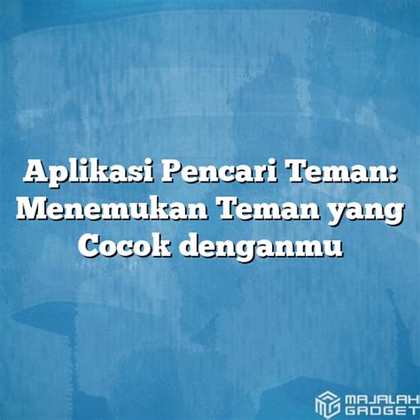 Menemukan Personel yang Cocok