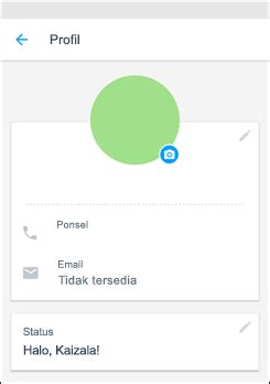 Menyiapkan Profil Anda