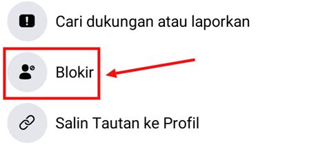 Cara Memblokir FB Orang di iOS