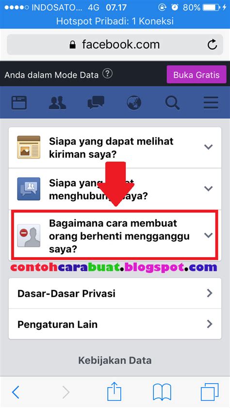 Cara Memblokir FB Orang di PC/Laptop