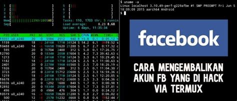 Cara Phising Akun FB di Termux