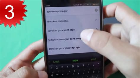 Melacak HP dengan Email Facebook