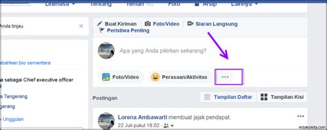 Menuju Kalian: Tips Membuat Status di Facebook yang Menarik