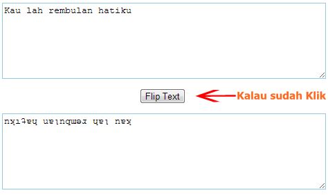 Tips dan Trik Membuat Tulisan Terbalik di Facebook