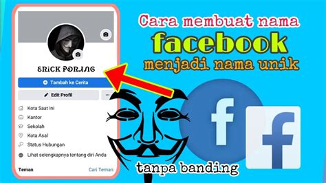 Mengapa Perlu Mengganti Nama FB Unik?