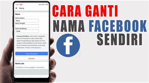 Mengapa Harus Mengubah Nama Akun FB?