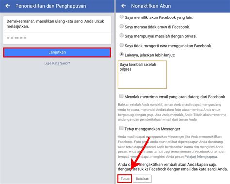 Bagaimana Cara Menonaktifkan Akun FB Sementara?
