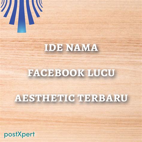 Mengapa Nama Akun FB Penting?