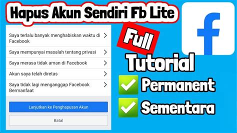 Cara Blokir Akun FB di FB Lite