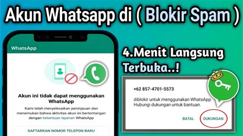 Bagaimana cara untuk Mengatasi Akun yang sudah Diblokir