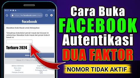 Cara Atasi Akun Facebook Terkunci