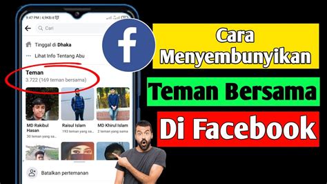 Mengapa Sembunyikan Teman di FB?