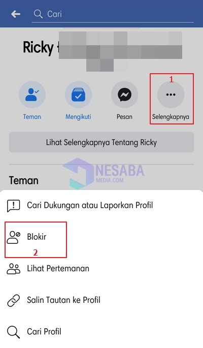 Cara Blokir Facebook Orang Lewat HP