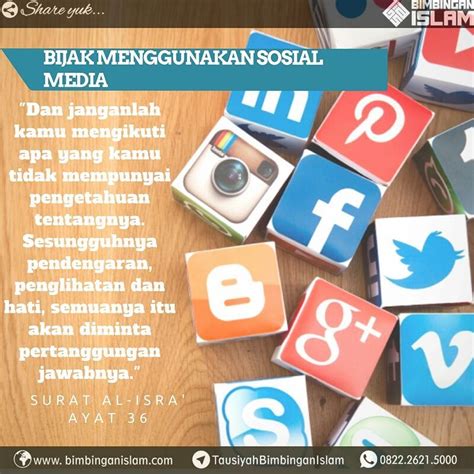 Pentingnya Berbagi Informasi Islami dalam Media Sosial