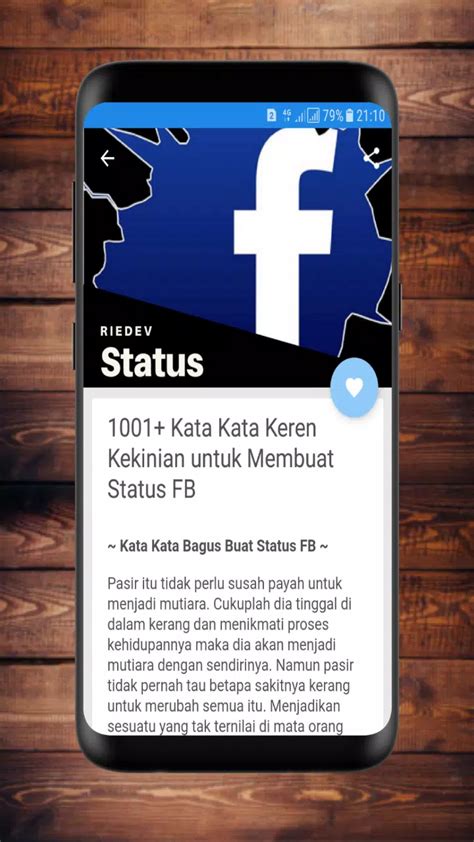 Bagaimana Membuat Status FB Keren?
