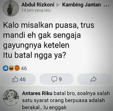 Percaya diri dan Pembrondolan Status FB Paling Misterius